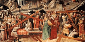 Tres de Mayo día de la Santa Cruz 2 La Cruzificacion